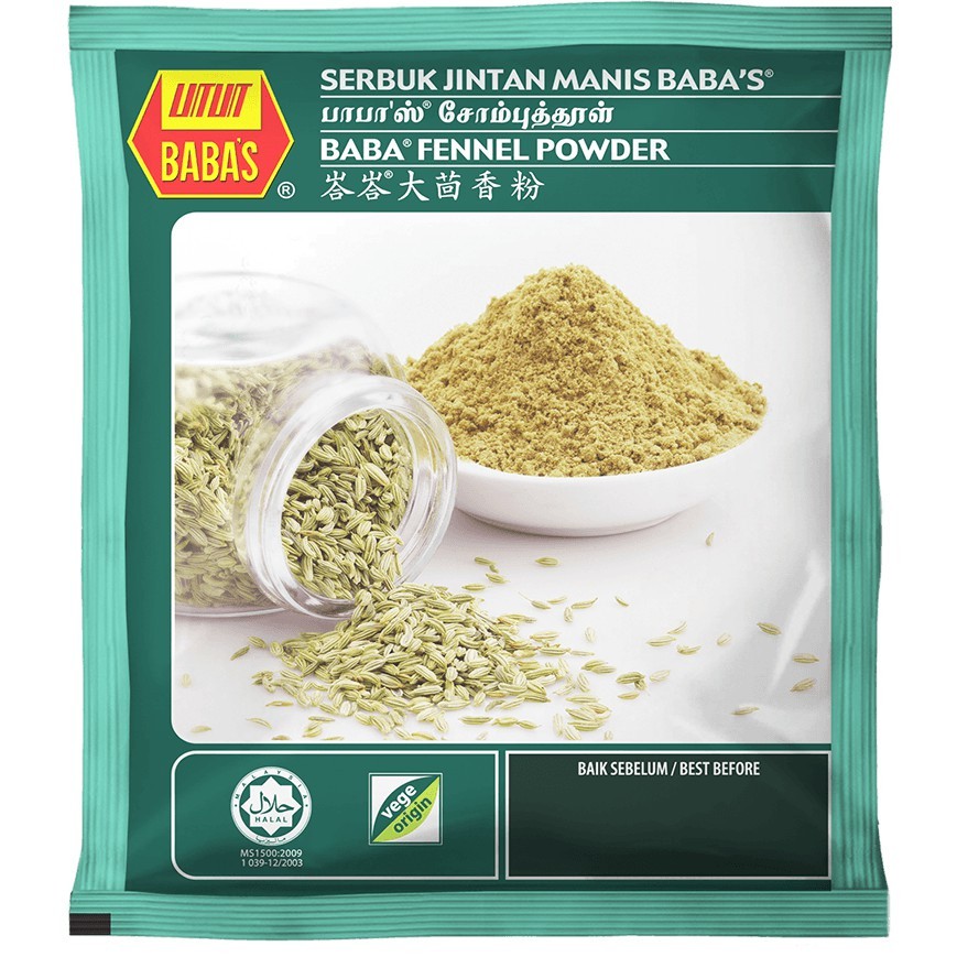 Babas Fennel Powder 250g