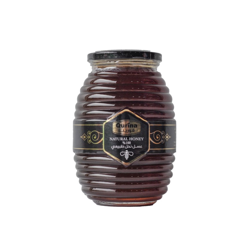 Qurina natural honey (glass jat 6X1000g)