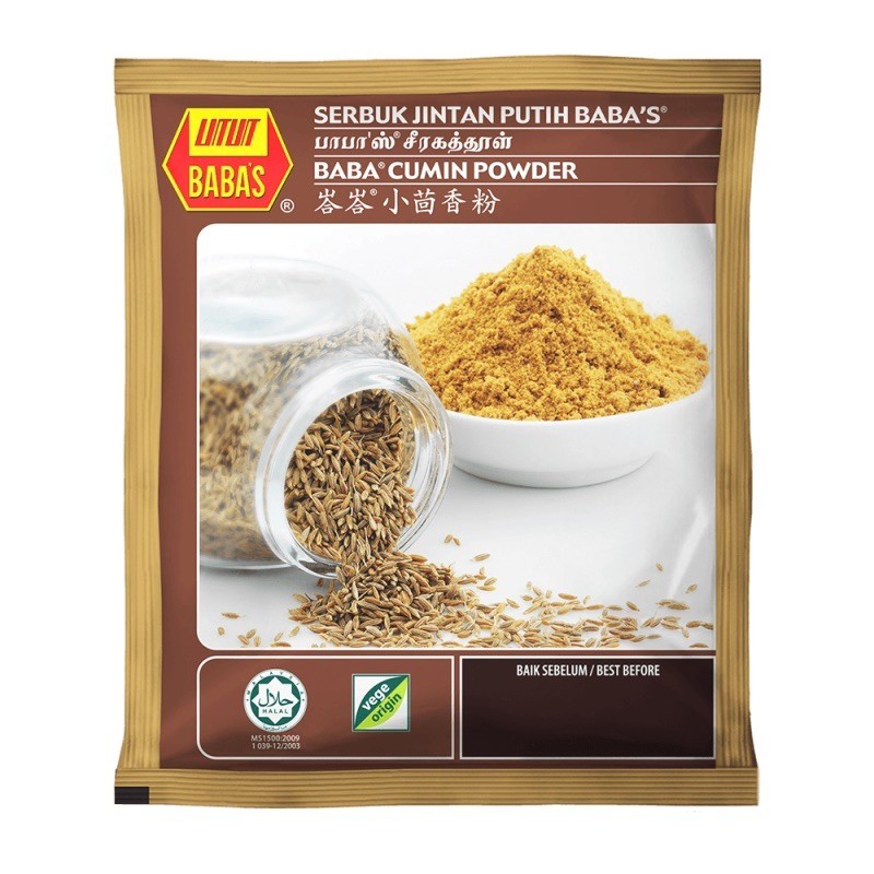 BABAS Cumin Powder \ Serbuk Jintan Putih 250g