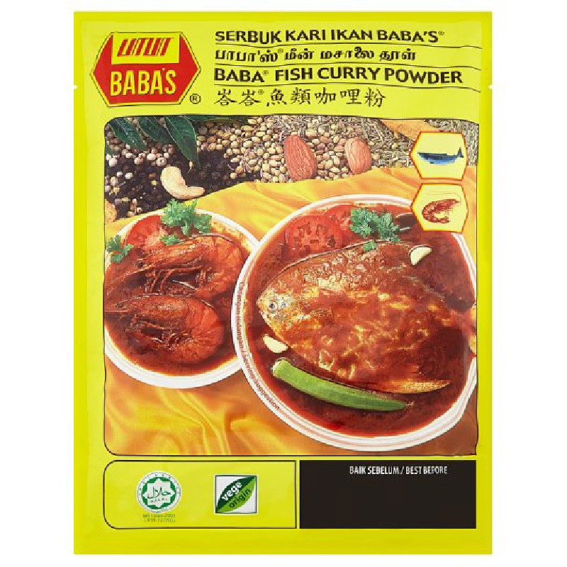 BABAS Fish Curry Powder\ Serbuk Kari Ikan 3KG