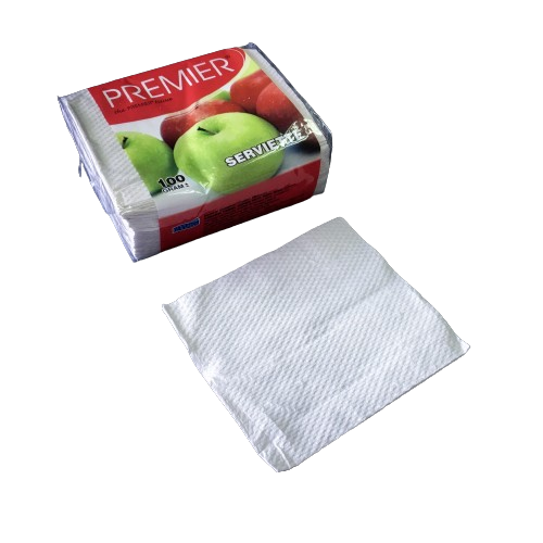 Premier Serviette Tissue \ Tisu (100 Sheet ) X 6