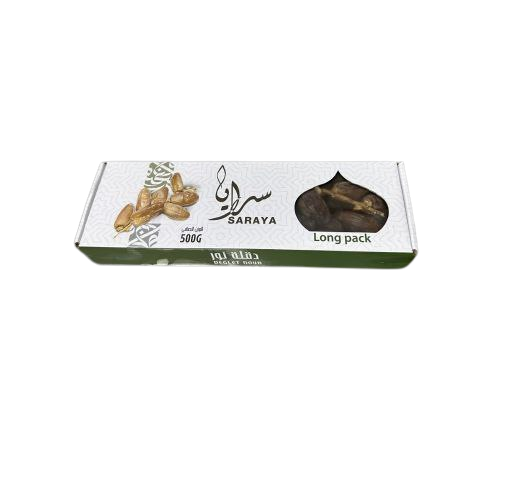 Saraya Deglet Nour Dates \kurma (Long Pack) ) 500gx12