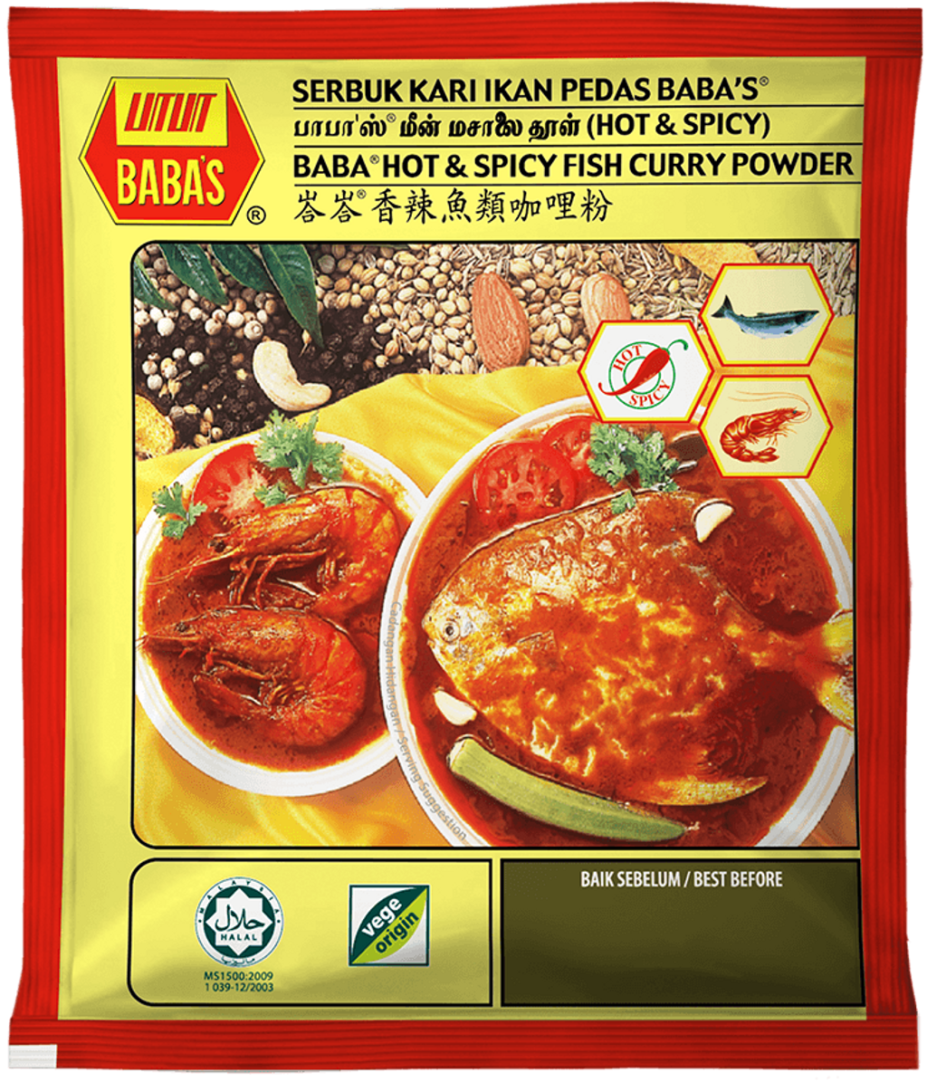 BABAS Fish Curry Powder\ Serbuk Kari Ikan 250g